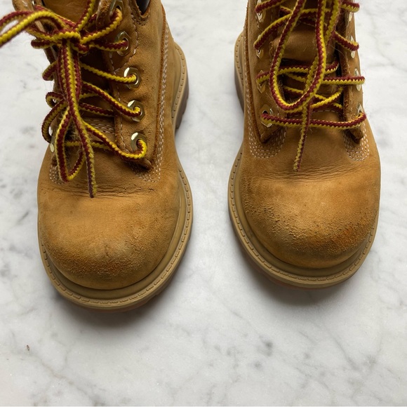 Timberland Toddler 7 Suede Leather Winter Work Boots - Picture 9 of 14